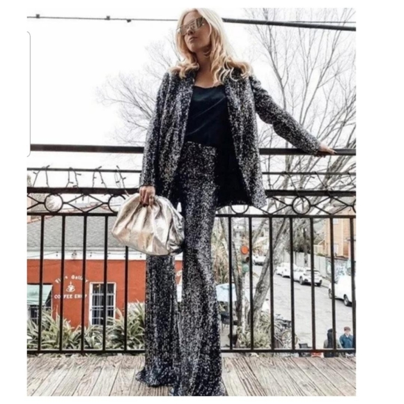 Zara sequin blazers - Picture 5 of 8